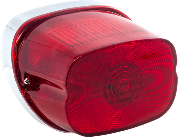 Letric Lighting Co Sqaureback Led Tailight Red Lense Hardwire Llc-Sqtl-Rt