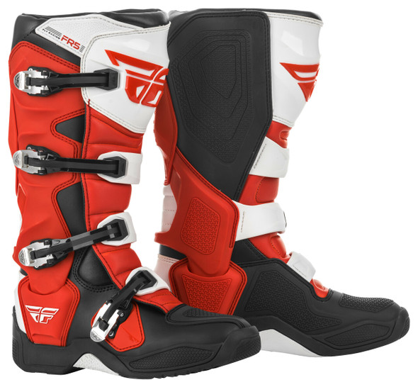 Fly Racing Fr5 Boots Red/Black/White Sz 07 364-71007