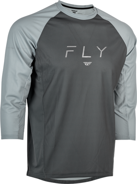 Fly Racing Ripa 3/4 Sleeve Jersey Grey/Light Grey Sm 352-8133S
