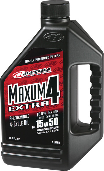 Maxima Extra 4T Oil 15W-50 1Gal 329128