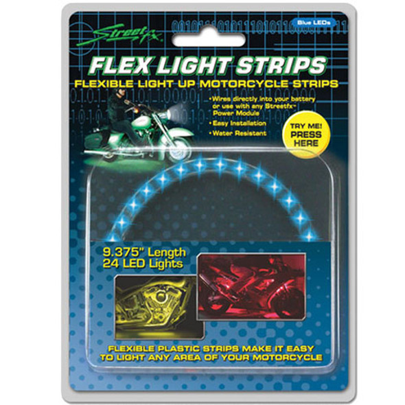 Street Fx Street-Fx Flex Lights - Blue 1043048