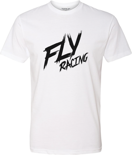 Fly Racing Fly Brawl Tee White Sm 352-0024S