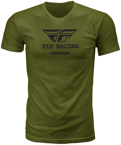 Fly Racing Fly Evolution Tee Olive Sm 352-0135S