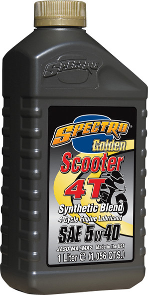 Spectro Golden Scooter Semi-Syn 4T 5W40 1 Lt 310280