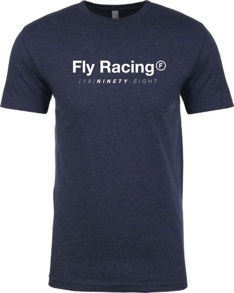 Fly Racing Fly Trademark Tee Midnight Navy Lg 354-0314L