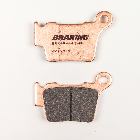 Braking Brake Pad Set Sintered High Performance 891Cm46