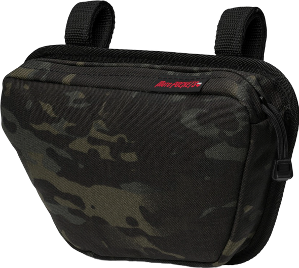 Moto Pockets T-Bar Bag Black Camo 11X7X2 40002Blkcamo
