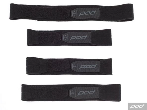 Pod K1 Knee Brace Strap Set (Black/Grey) Kp330-014-Os
