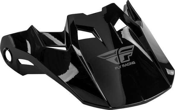 Fly Racing Formula Visor Black Carbon Md-Lg 73-47200M