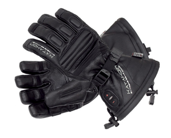 Katahdin Gear Torch Leather Heated Gloves Black X-Large 84290105