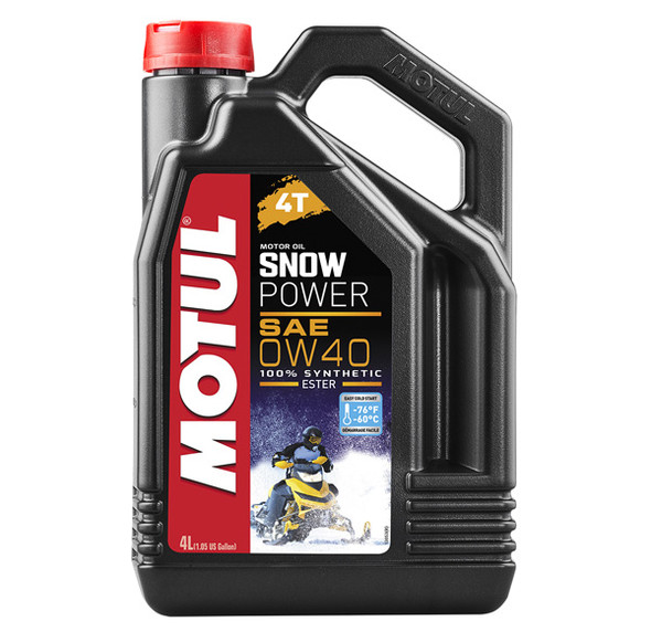 Motul - Snowpower 4T 0W40 4 Liter 105892