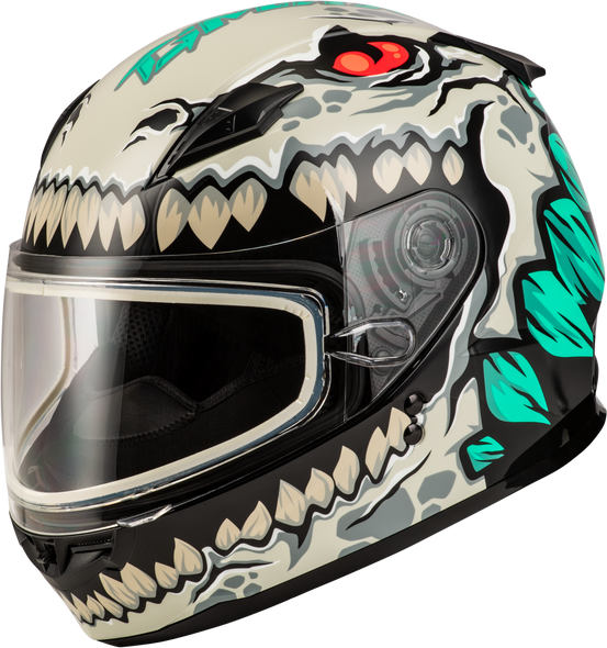 Gmax Youth Gm-49Y Drax Snow Helmet Silver Ym F2499121