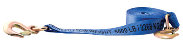 Erickson 2" X 20' 10 000 Lb Tow Strap With Safety Strap Hook 9301