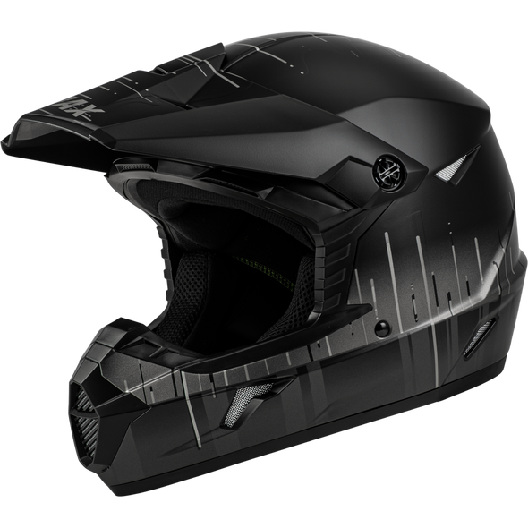 Gmax Mx-46 Frequency Off-Road Helmet Matte Black/Grey Xs D3463073