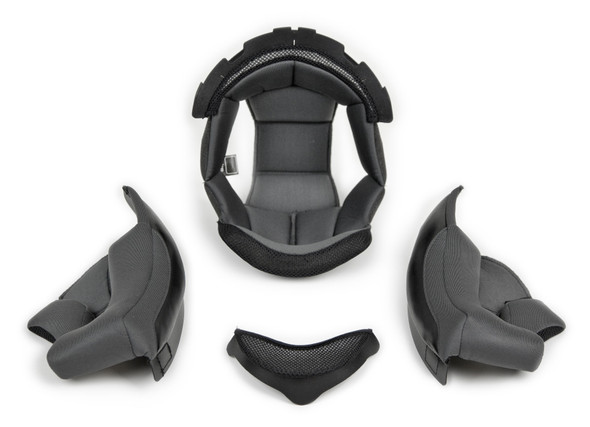 Scorpion Exo Exo-R320 Kwikwick 2 Wht Snaps Liner/CheEK Pad Kit Xl 32-600-06