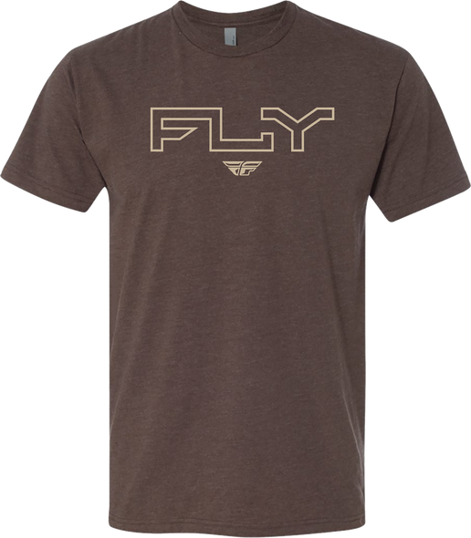 Fly Racing Fly Edge Tee Espresso Lg 354-0312L