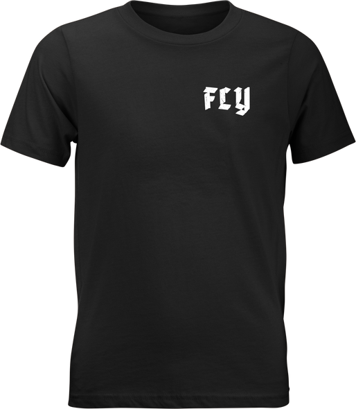 Fly Racing Youth Fly Moto Mind Tee Black Yl 352-0430Yl
