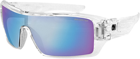Bobster Paragon Sunglasses Clear W/Blue Mirror Lens Epar002