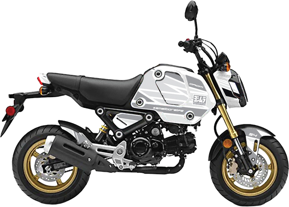 Yoshimura Graphic Kit Edge White Hon 800Wh121220