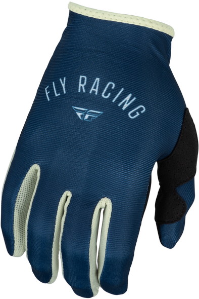 Fly Racing Women'S Lite Gloves Navy/Ivory Xl 377-612X