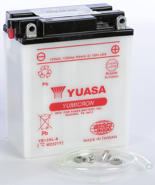 Yuasa Battery Yb12Al-A Conventional Yuam2221Y