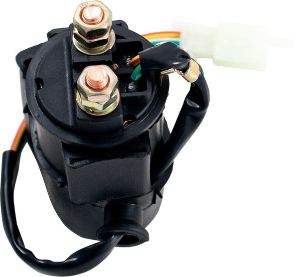 Mogo Parts Solenoid Universal 4-Stroke 50-150Cc 2 Wire Female Plug 08-0500
