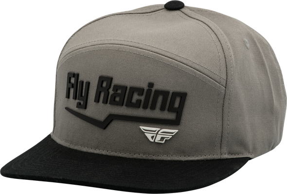 Fly Racing Fly Flash Hat Light Grey/Black 351-0043