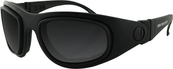 Bobster Sport & Street Ii Sunglasses Black W/3 Lenses Bssa201Ac