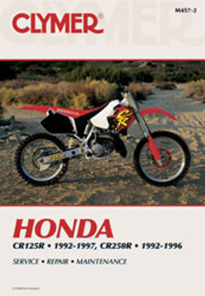 Clymer Repair Manual Hon Cr125/250R Cm4572