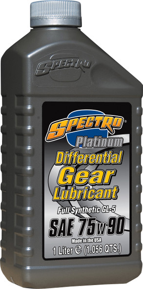 Spectro Platinum Full Syn Diff. Gear 75W90 1 Lt 310243