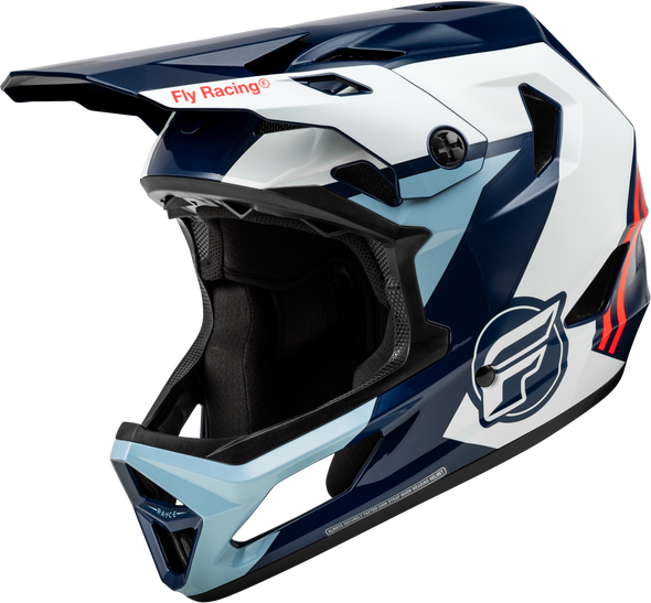 Fly Racing Rayce Helmet Red/White/Blue Xs 73-3612Xs