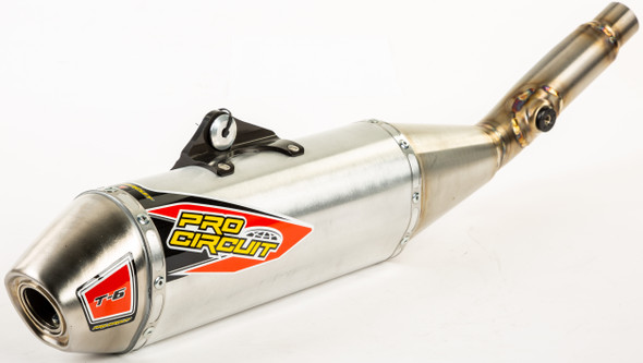 Pro Circuit T-6 Stainless Slip-On Silencer Kx450F '19-22 0121945A