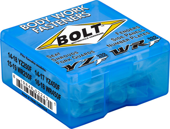 Bolt Full Plastic Fastener Kit Yam Yam-1400024