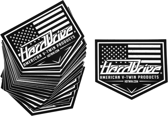 Harddrive Hd Die-Cut Handout Sticker 25/Pk 99-8504  25/Pack