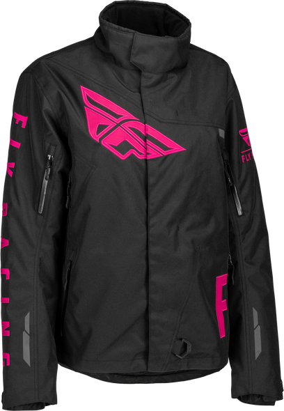 Fly Racing Women'S Snx Pro Jacket Black/Pink 3X 470-45123X