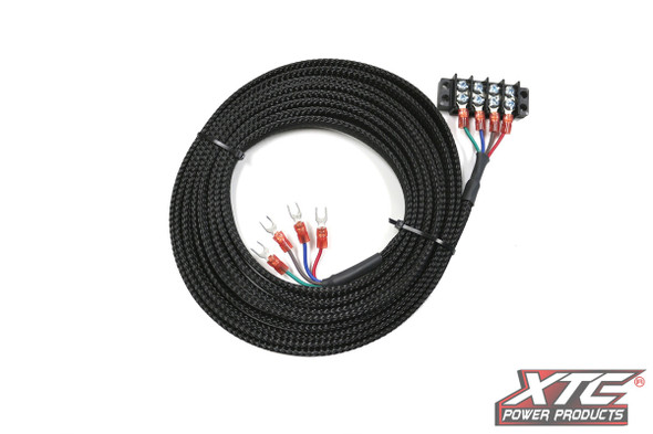 Xtc Power Products 11' Wire Harness With 4 Wire Terminal Strip Pcs-E11-4