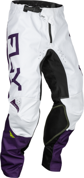 Fly Racing Kinetic Reload Pants Deep Purple/White/Hi-Vis Sz 42 377-53142