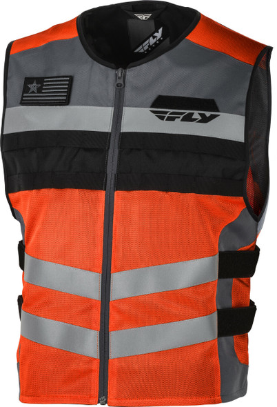 Fly Racing Fast-Pass Vest Neon Orange 2X/3X #6179 478-6002~7