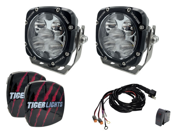 Tiger Lights Dual Tlm4 Kit W/ Harness Tlm4-Kit