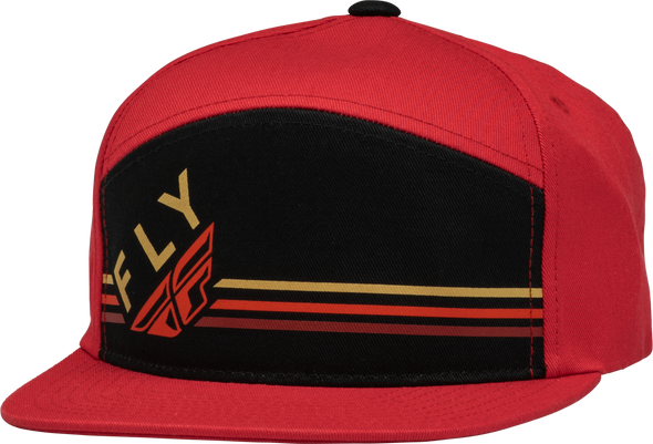 Fly Racing Youth Fly Track Hat Black/Red 351-0095