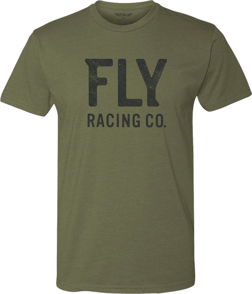 Fly Racing Fly Gauge Tee Olive Sm 352-0105S