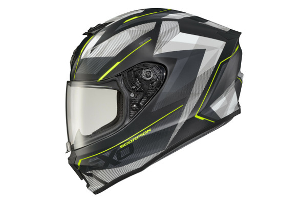 Scorpion Exo Exo-R420 Full-Face Helmet Engage Hi-Vis 2X 42-2007