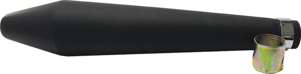 Emgo 19" Shorty Hooligan Muffler Black 80-84033