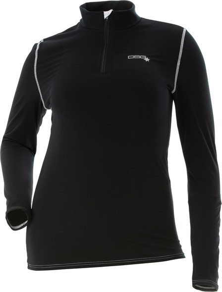 DSG D Tech Base Layer Shirt Black Lg 98876