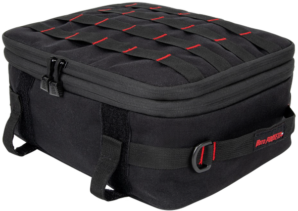 Moto Pockets Top Box Bag Black 12"X10"X4.5" 10022