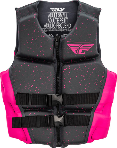 Fly Racing Women'S Neoprene Vest Pink/Grey Xs 142424-105-810-20