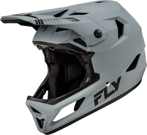 Fly Racing Youth Rayce Helmet Matte Grey Ys 73-3614Ys