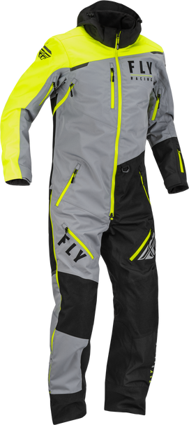 Fly Racing Cobalt Shell Monosuit Black/Grey/Hi-Vis Sm 470-4351S