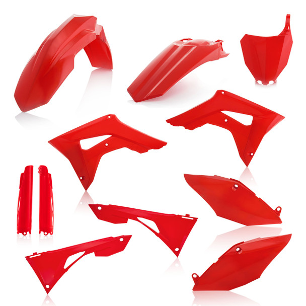 Acerbis Full Plastic Kit Red 2736250227