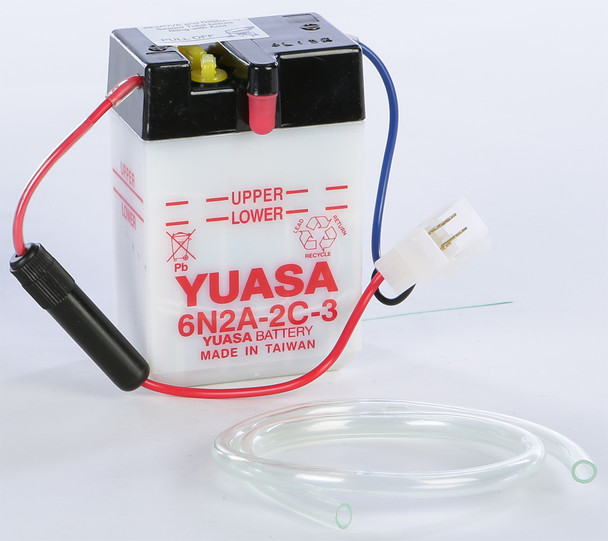 Yuasa Battery 6N2A-2C-3 Conventional Yuam262C3